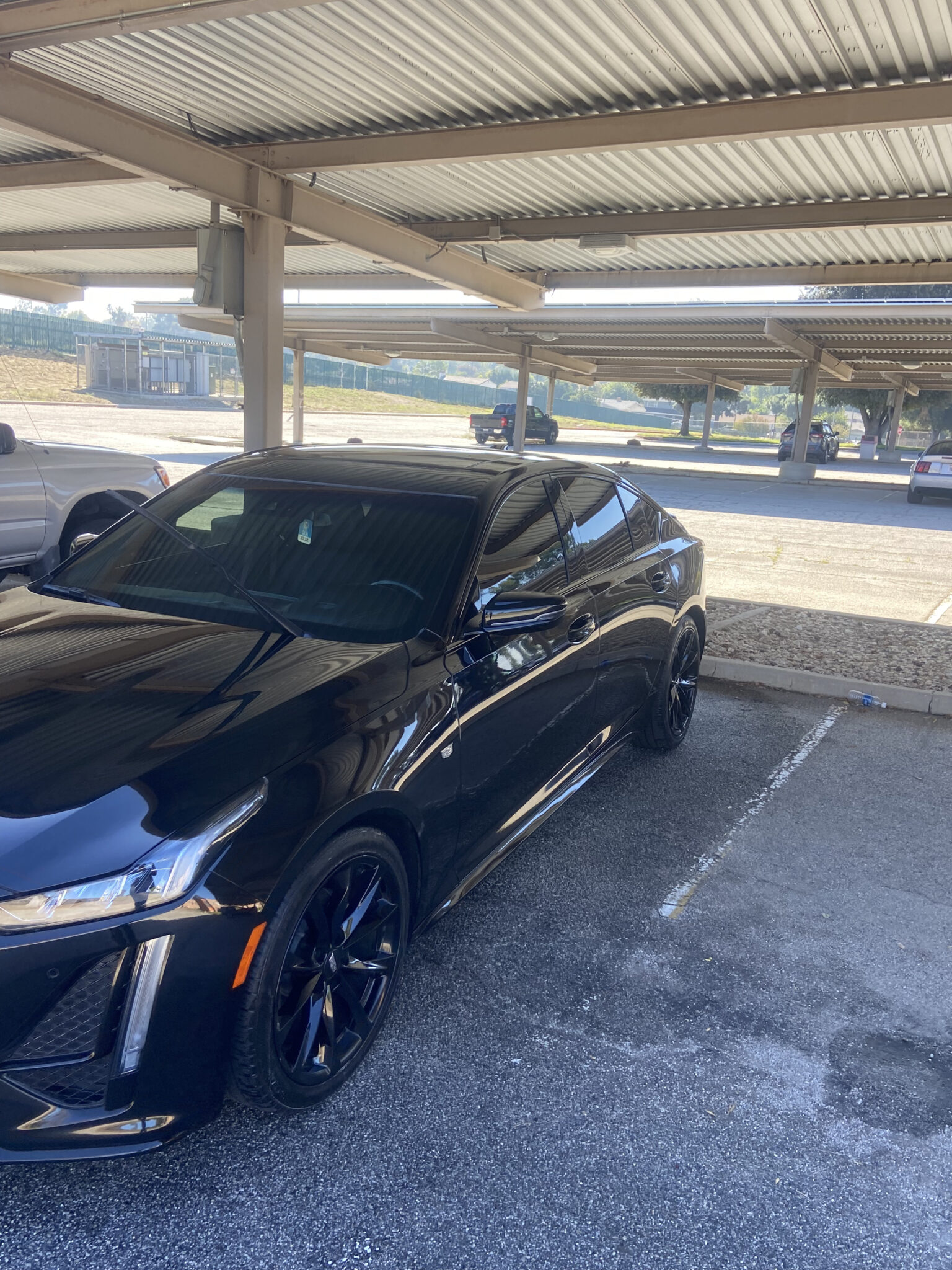 Ceramic coating on SUV